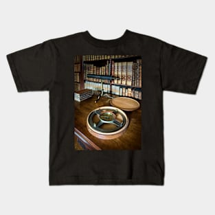 Dunham Massey -Library-Compass Kids T-Shirt